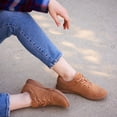 thumbnail image 3 of Merinos Women's Lace Up Camel - Size 11 - Wide, 3 of 5