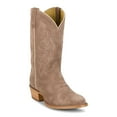thumbnail image 2 of Tony Lama Mens Plano 12 Inch Suede Round Toe Cowboy  Mid Calf Boots, 2 of 5