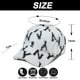 thumbnail image 2 of Gorras de béisbol para mujer, gorras de sol unisex de moda, gorras de verano e invierno de tamaño ajustable, gorra de béisbol de felpa de piel de conejo sintética con estampado del alfabeto, 2 of 5