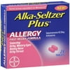 Alka-seltzer Asp Allergy 24ct Tabs