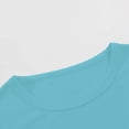 thumbnail image 5 of Kaprioy Girls T Shirts Toddler Tops Summer Kids T Shirts Short Sleeve Plain Tops Tees Boy Girl Unisex Crew Neck T Shirt, 5 of 6