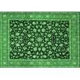 thumbnail image 1 of Ahgly Company Indoor Rectangle Persian Emerald Green Traditional Area Rugs, 5' x 7', 1 of 4