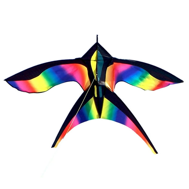 Giant Bird Kite Fly Kite Windsock Huge Rainbow Swallow Kite Beginner