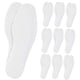 thumbnail image 1 of 10 pares de plantillas de zapatos, inserciones de zapatos transpirables, almohadillas de zapatos absorbentes de sudor, plantillas delgadas desechables, 1 of 5