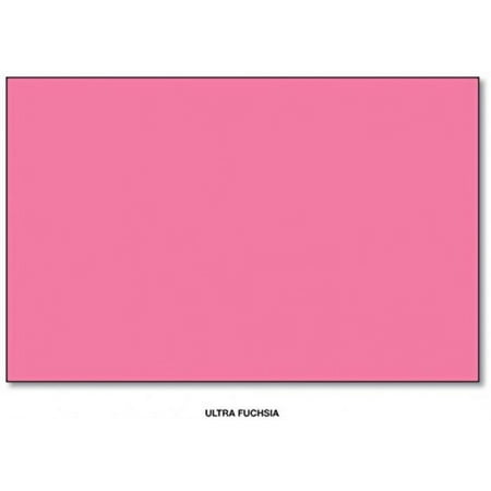 Mohawk BriteHue Bright Color Paper | Ultra Fuchsia | 24lb Bond / 60lb Text Paper | 11" x 17" (Ledger Size) | 100 Sheets Per Pack