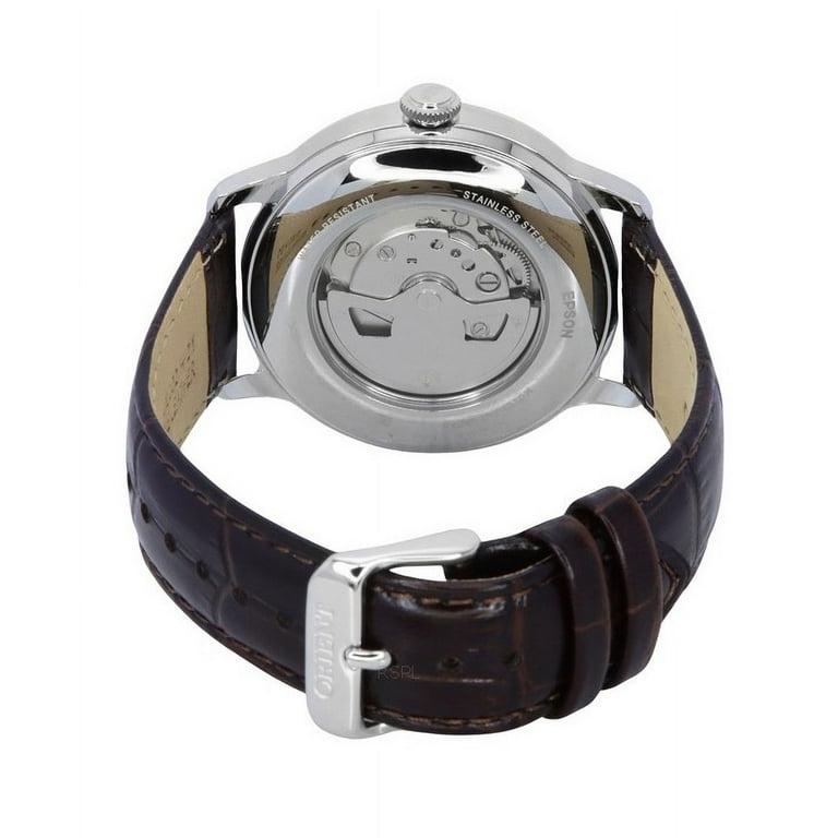 Orient Bambino Version 9 Sun And Moon Phase Leather Strap Orient Bambino Version 9 Sun And Moon Phase Leather Strap