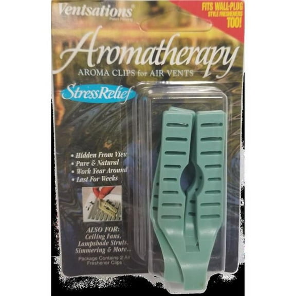 Barjan 26919355 Aroma Clips Stress Relief