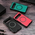 thumbnail image 4 of Étui en Cuir PU de Qualité Supérieure pour Pixel Fold pour Magsafe, Recharge Sans Fil, Étui Arrière Rigide pour Google Pixel Fold G9FPL Rouge pour Pixel Fold, 4 of 6