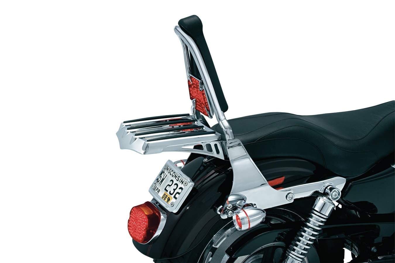 Kuryakyn Premier Sissy Bar Luggage Rack 7156