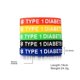 thumbnail image 2 of Paquete de 5 pulseras de identificación de alerta de emergencia médica deportiva de silicona de goma para hombres, mujeres y niños (19 cm), 2 of 5