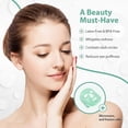 thumbnail image 4 of BRILLAR Máscara de ojos de gel refrescante - Reduce la hinchazón y las ojeras - Compresa fría para mujeres (verde), 4 of 5