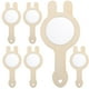 thumbnail image 1 of espejos pequeños de madera para niños, espejos de madera para hacer uno mismo, espejos de mano, mini espejos sin terminar, 1 of 7