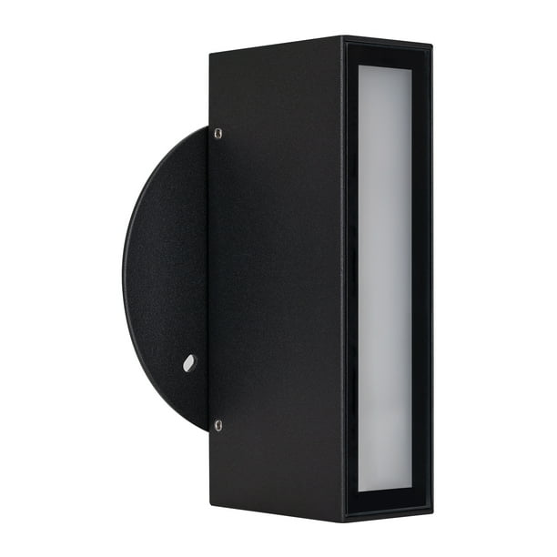 Estevez Luminario LED de muro Stripe, 8 Watts, 520 lm, 3000K, Protección IP54, Color negro
