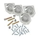 thumbnail image 2 of Placas de montaje para patas de mesa,Juego de placas de montaje para patas de muebles en ángulo,placas de fijación para patas de mesa Hardware de montaje,Soportes de montaje para patas de, 2 of 8