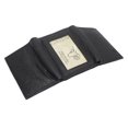 thumbnail image 4 of Cavelio Genuine Leather Mens RFID Blocking Slim Trifold Wallet Back ID Window with Gift Box Black, 4 of 8