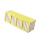 thumbnail image 5 of Caja de almacenamiento para tarjetas coleccionables con 4 ventanas de exhibición, organizador multifuncional, estuche para encimera, cumpleaños y día Amarillo, 5 of 8