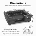 thumbnail image 4 of MCombo Pet Sofa Bed Dog Couch for Small Dogs, Faux Leather Dog Sofa with Small Stairs, 6321, 4 of 7