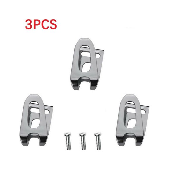 3 Pcs Crochet de Pince de Ceinture pour-Makita 18V Lxt Perceuses Sans Fil avec Vis, Transducteur, Crochet de Ceinture pour Perceuse Électrique, Accessoire d'Outil Électrique 346449-3