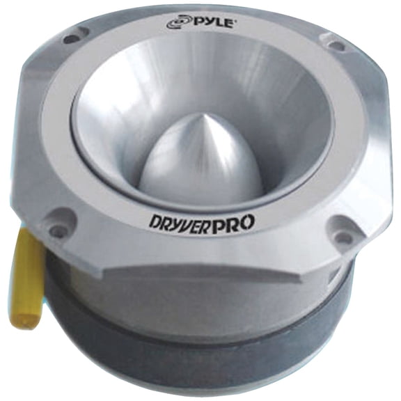 Pyle 1.5" Car Audio Tweeter Speaker – 500W Peak, Aluminum Die-Cast Frame, 2kHz–25kHz Frequency Response, 4 Ohm, Heavy Duty 30 oz Magnet, High Performance Tweeter (Silver)