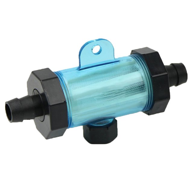 Water Hose Filter Plastic 10-20mm Car Brake Filter Aquarium Home Transparent