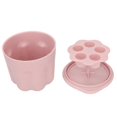 thumbnail image 1 of Makeup Brush Cleaning Box Soft Silicone Nail Art Brush Washing Aid with Drying Rack Pink, 1 of 5