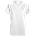 thumbnail image 3 of Augusta Sportswear Women's Overpower Two-Button Jersey Size up to 2XL, 3 of 5