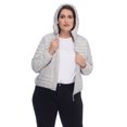 thumbnail image 4 of Alpine North Women's Plus Size Vegan Down Lightweight Packable Puffer Jacket & Bag, 4 of 9
