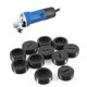 thumbnail image 2 of 10 Pares de Piezas de Herramientas EléCtricas Cubierta de Cepillo de CarbóN 14 Mm Tuerca de Goma Redonda TapóN Soporte Tapas Estuche Accesorios para Amoladora Angular, 2 of 5
