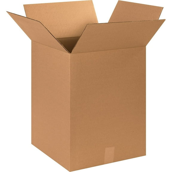 Box Partners Corrugated Boxes 15" x 15" x 20" Kraft 25/Bundle 151520