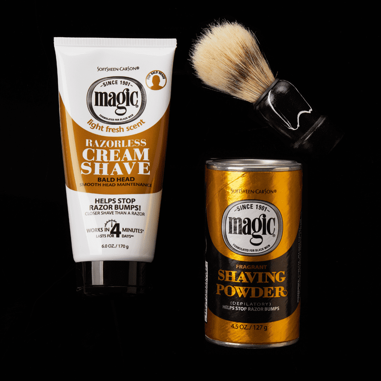 SoftSheen-Carson Magic Razorless Shave Cream, Sensitive Skin Twin Pack photo 5
