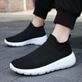thumbnail image 3 of Vedolay 2023 Mens Sneakers Men's Slip on Shoes with Arch Support Comfort Wide Light Weight Shoes,White 9.5, 3 of 5