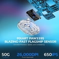 thumbnail image 5 of Mouse Gamer Inalambrico MANBASNAKE Attack Shark X3 Pro 26000 DPI Sensor PAW3395 8K Polling Rate, 5 of 5