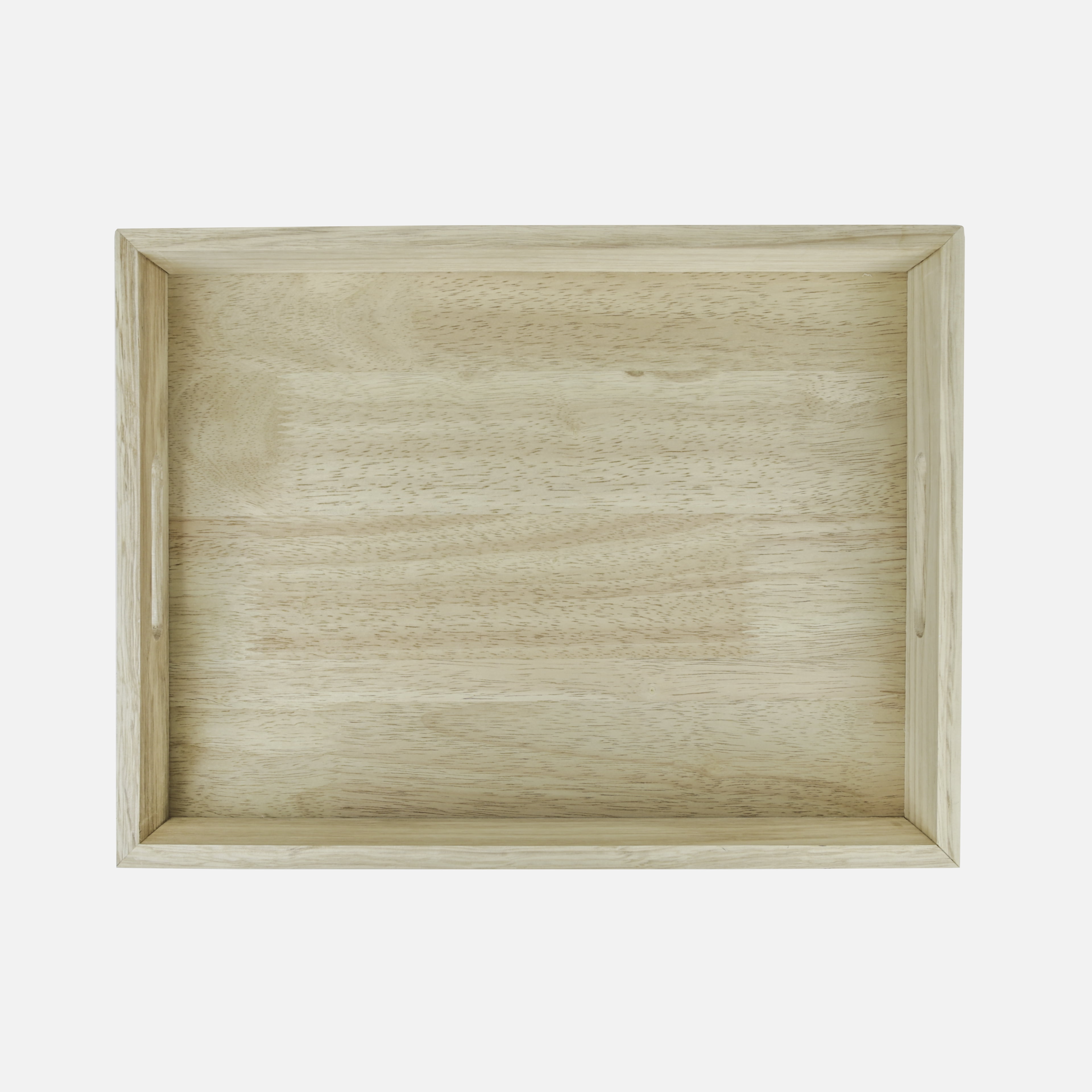 Mainstays 16-inch Blonde Wood Tray, Lightwood Finish, Rectangular Tray, 16inch x 12inch x 2.5inch