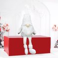 thumbnail image 3 of Adorno de muñeca sin rostro de Navidad de estilo nórdico decoraciones de escritorio para el hogar (blanco) Tmvgtek Para estrenar, 3 of 5