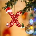 thumbnail image 5 of 26 Letters Christmas Tree Decoration Pendant Christmas Tree Ornaments Personalized DIY Christmas Ornaments Christmas Decoration Xmas Tree Hanging Decor Feature, 5 of 5