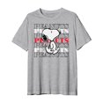 thumbnail image 1 of Playera Peanuts para Hombre, Manga Corta Gris Jaspe Talla EEG, 1 of 4