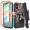 Deer, variant on Fashionova For Samsung Galaxy A06 2024 Premium Design Hybrid lined with Belt Clip Holster Shockproof Rugged Tough Cover Phone Case Built in Screen [ Deer ]