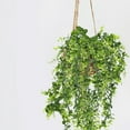 Artificial Hanging Plants Flowers Basket Fake Vine Trailing Indoor
