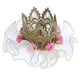 thumbnail image 1 of Bebé Niña Sunnimix corona Diadema fiesta de cumpleaños vestido Elegante rosa Sombrero de la corona del cumpleaños, 1 of 8