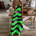 thumbnail image 3 of Animal Print Patterns Design Sleeveless Dress Woman Fashion Long Dresses Women's Summer Suit Dress 2025, 3 of 7