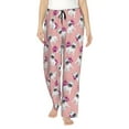 thumbnail image 2 of Goofa Bulldog Printed Soft Pajama Pants for Women, Wide Leg Comfy Casual Lounge Yoga Pants-XX-Large, 2 of 9