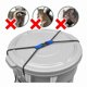 thumbnail image 3 of Trash Can Lock for Animals/Raccoons, Bungee Cord Heavy Duty Large Outdoor Garbage Lid Lock ((Does NOT Include Trash Can)3.3m, 3 of 5