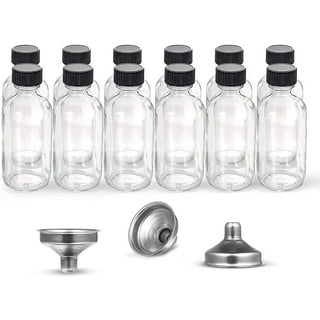 DIDITIME 6 Pack 2 oz Shot Bottles with Caps, Glass Jars with Lids, Small  Clear Glass Bottles, Juice …See more DIDITIME 6 Pack 2 oz Shot Bottles with