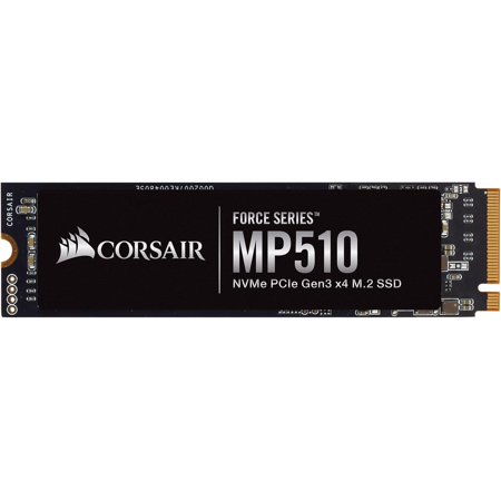 UPC: 0840006622925 | Corsair Force MP510 M.2 2280 4TB PCI-Express 3.0 x4  NVMe 1.3 3D TLC Internal Solid State Drive (SSD) CSSD-F4000GBMP510