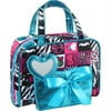 Modella Weekender Set Cosmetics Bag, Multicolored Fashion Quilt Pattern, 3 pc