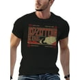 thumbnail image 2 of Classic Rock Vintage T-Shirt, 1968 Retro Music Tour Tee for Men & Women, Band Inspired Graphic Cotton Concert Shirt Black-style S, 2 of 7