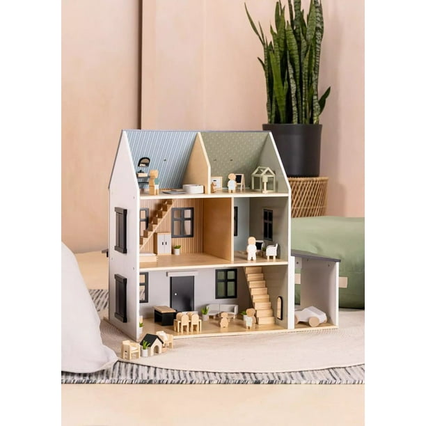 Coco Village Maison de Poupée Ensemble de Jeu pour Enfants