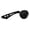 Black, variant on Baitcasting Reel Power Handle Hollow Metal Crank Arm With Non Slip Knob Fishing Reel Modification Crank For Shaft Fishing Reels(Red-10.3Cm)