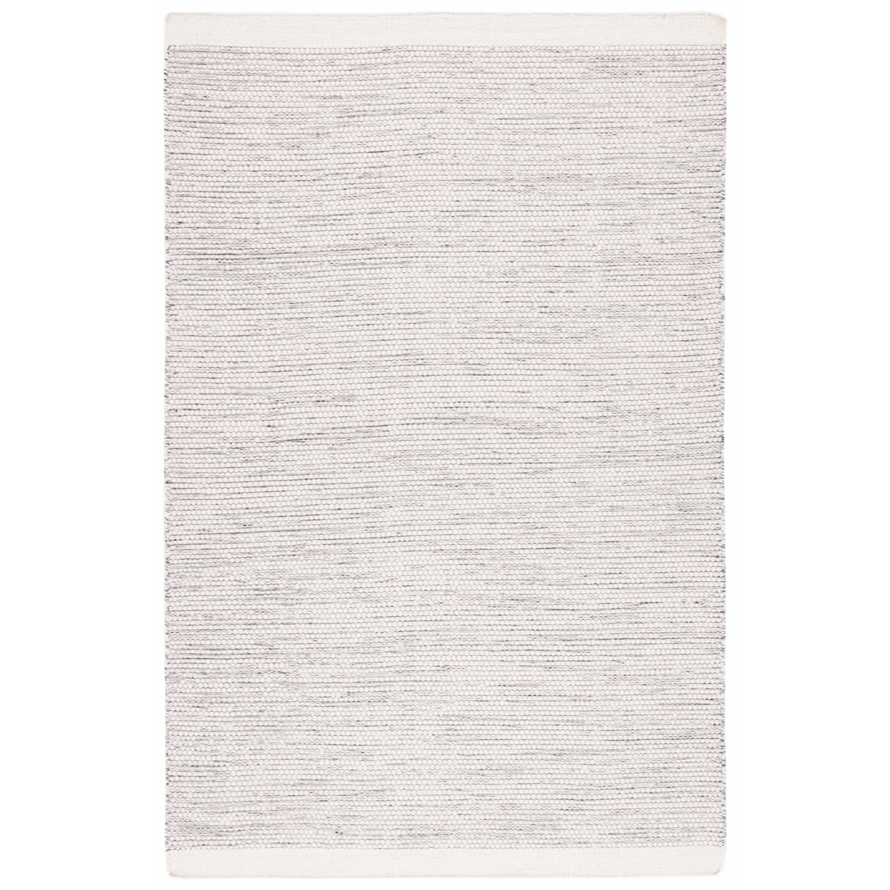 SAFAVIEH Vermont Zarif Distressed Dotted Area Rug, Ivory/Black, 4' x 6'