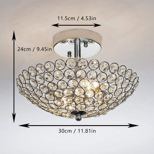 Quicksand Crystal Ceiling Lamp  Crystal ceiling lamps, Ceiling